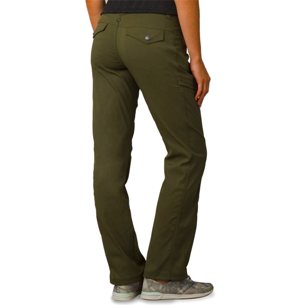 Prana Hallena Olive Green Fleece Lined Pants size 8